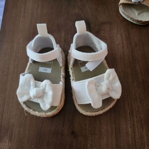 Carter's White Sandals for Comfort and Flexibility